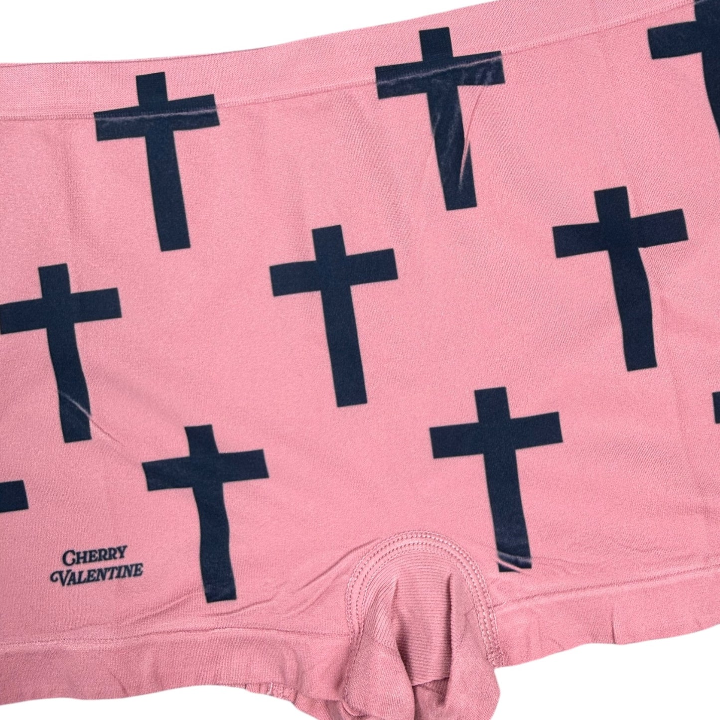 CROSS ME MAUVE BOYSHORT UNDIES - L