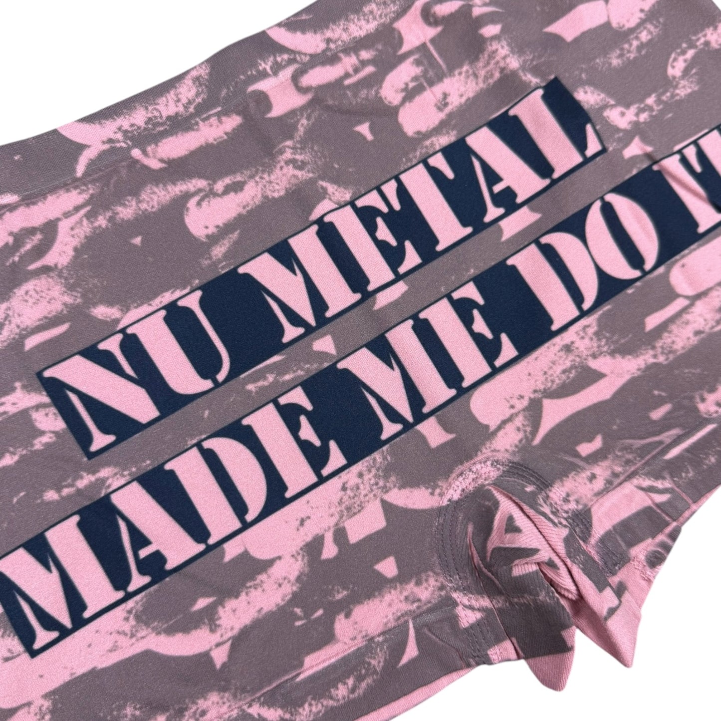 NU METAL MADE ME DO IT MAUVE BOYSHORT UNDIES - S
