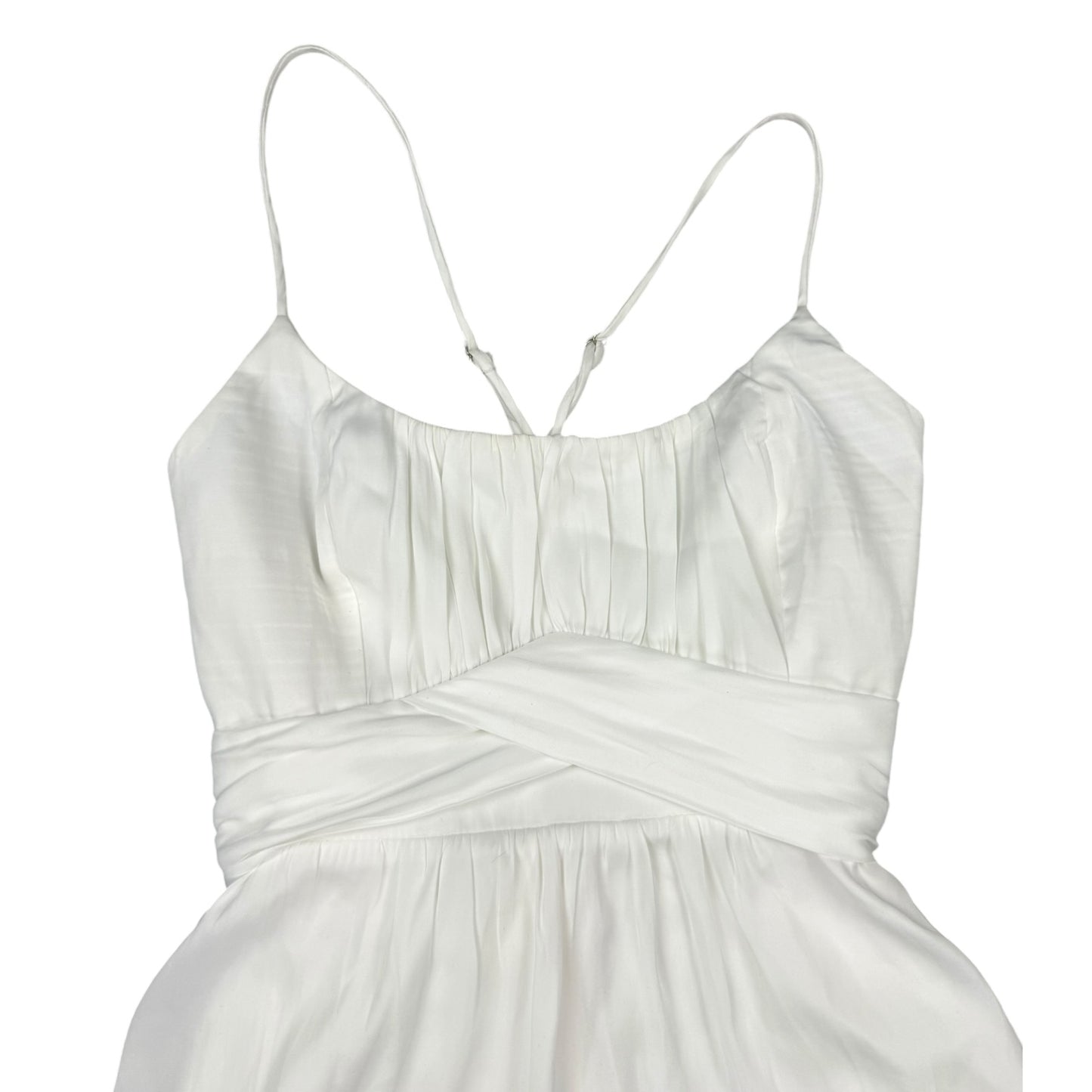 RAT LINE UP WHITE TIE DRESS - S