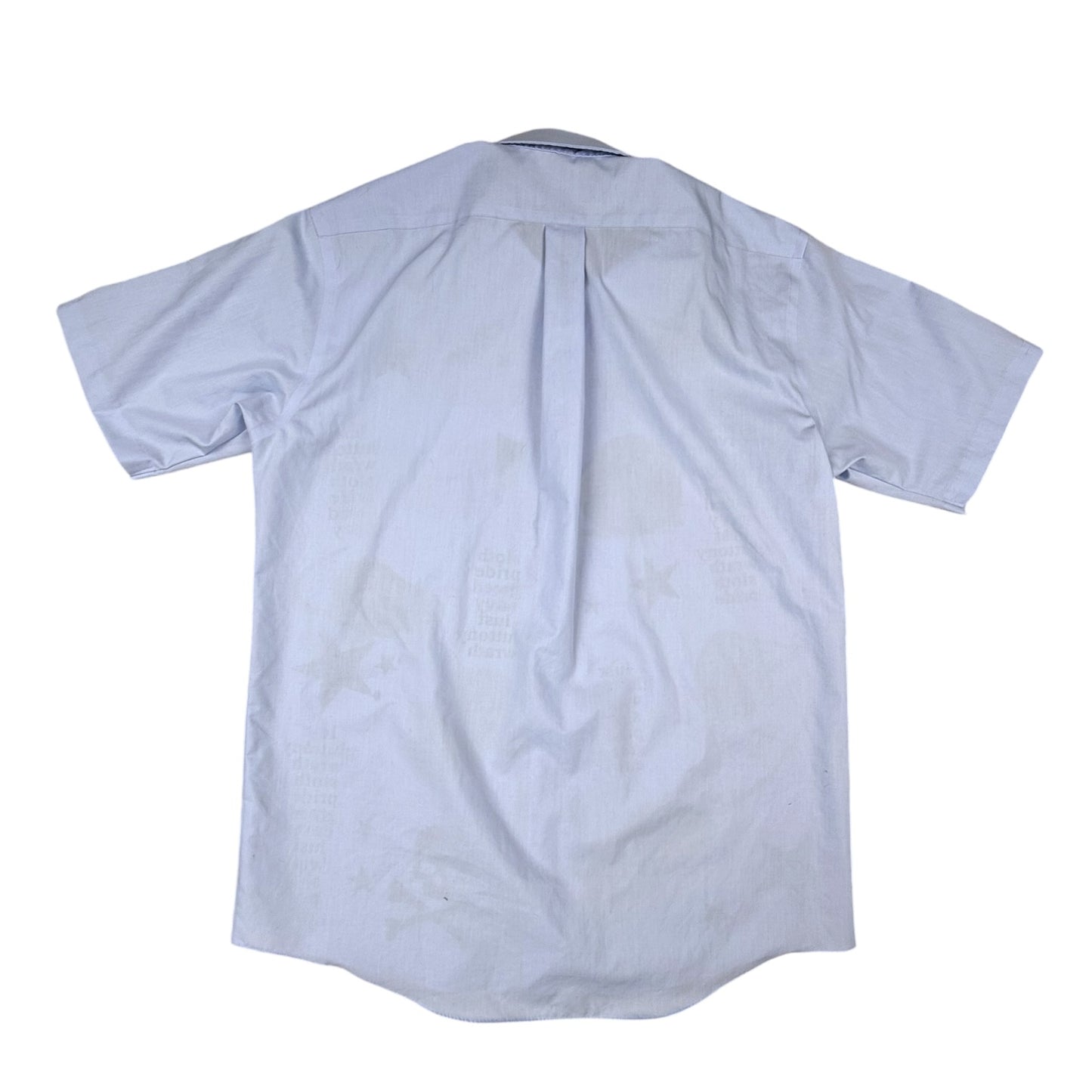 7 DEADLY RATS BLUE SHIRT - MENS XL