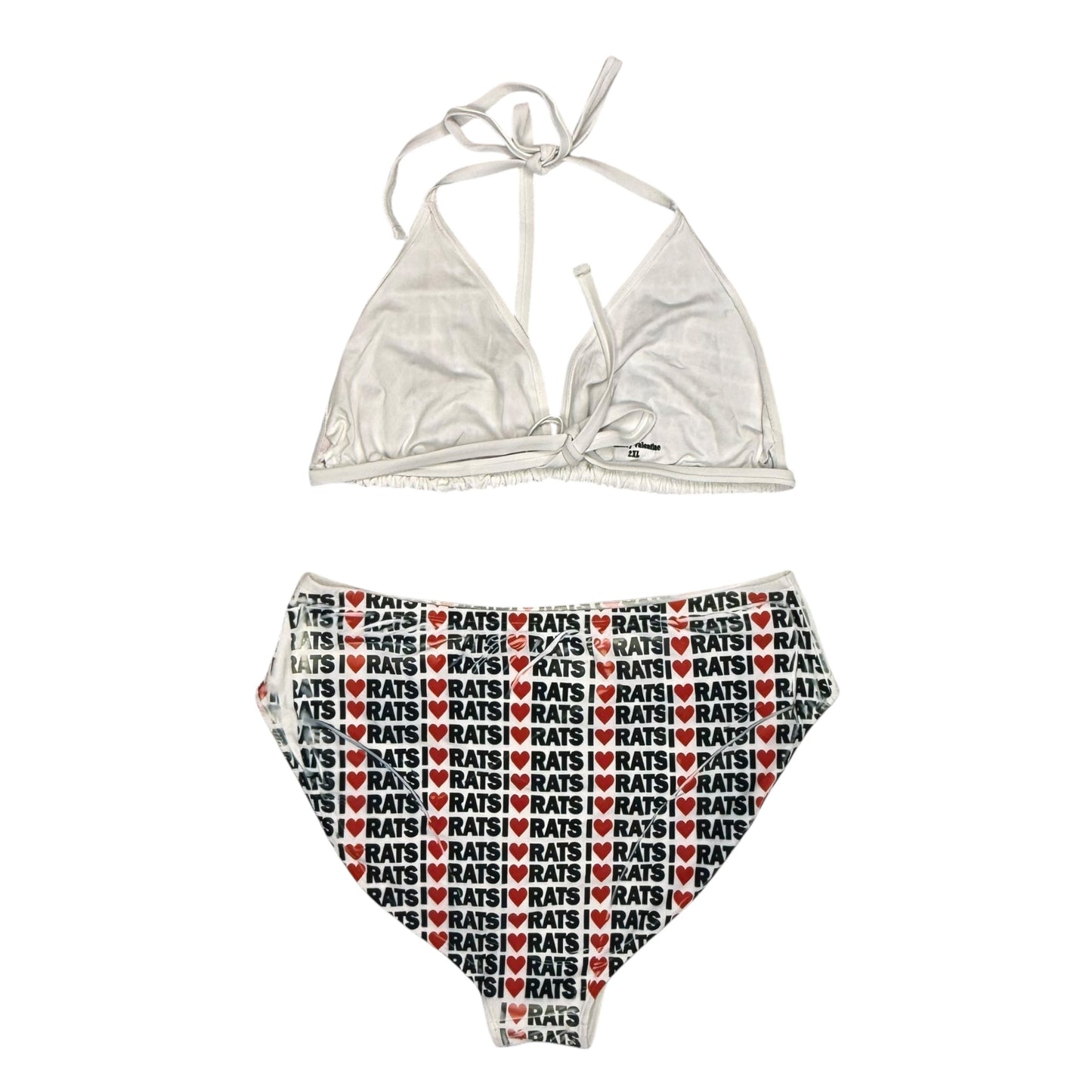 I <3 RATS BIKINI SAMPLE - 2XL