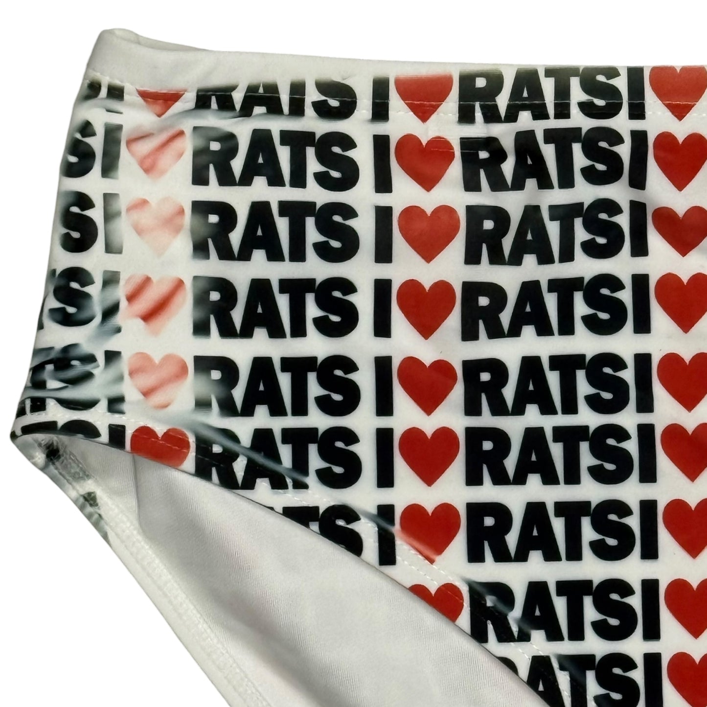 I <3 RATS BIKINI SAMPLE - 2XL