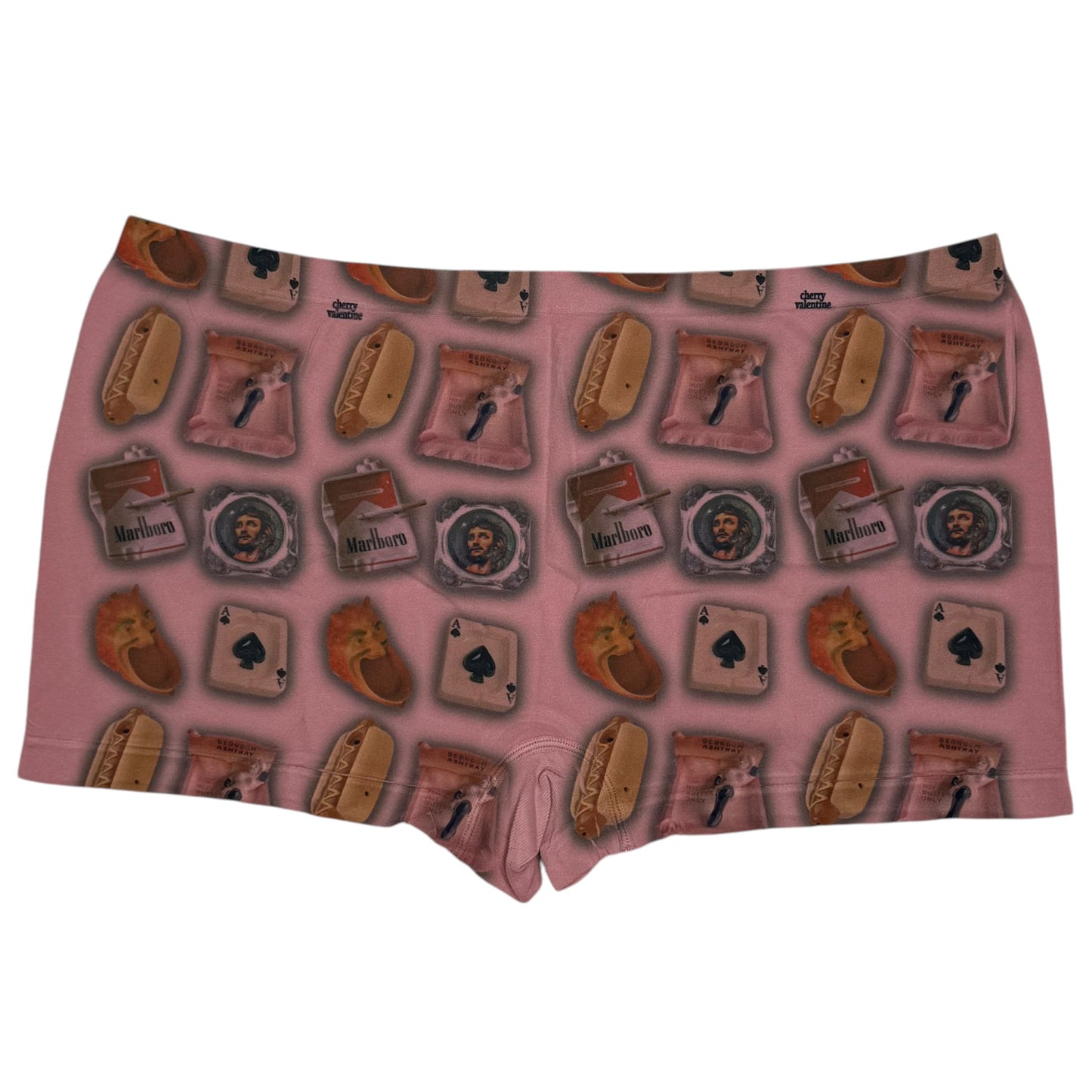 ASHTRAY PINK BOYSHORT UNDIES - 2XL