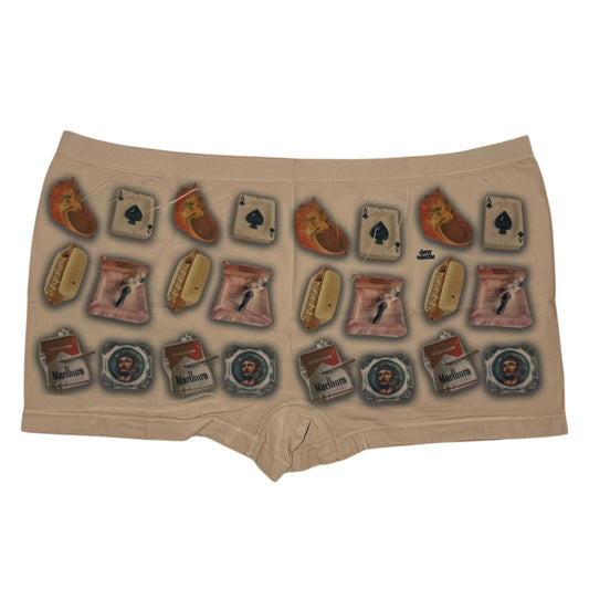 ASHTRAY NUDE BOYSHORT UNDIES SAMPLE - 2XL