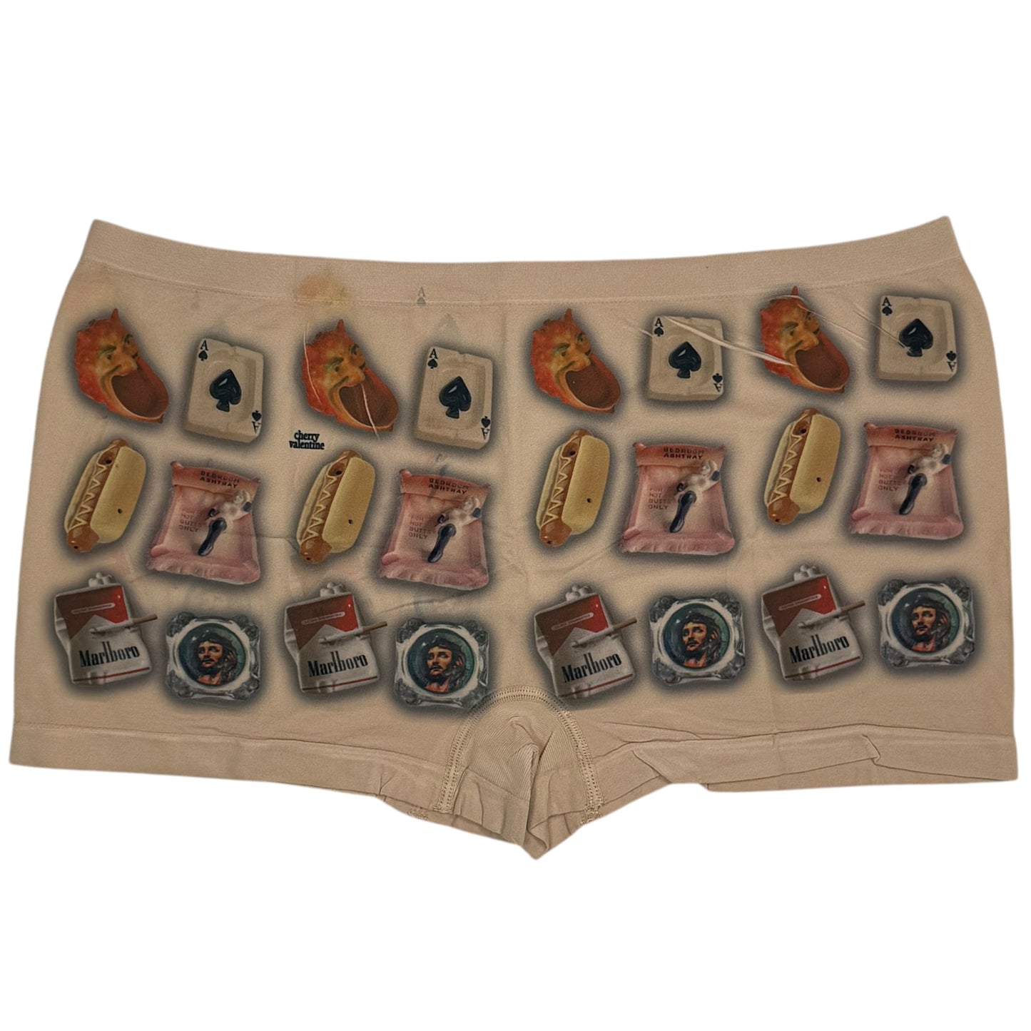 ASHTRAY NUDE BOYSHORT UNDIES SAMPLE - 2XL