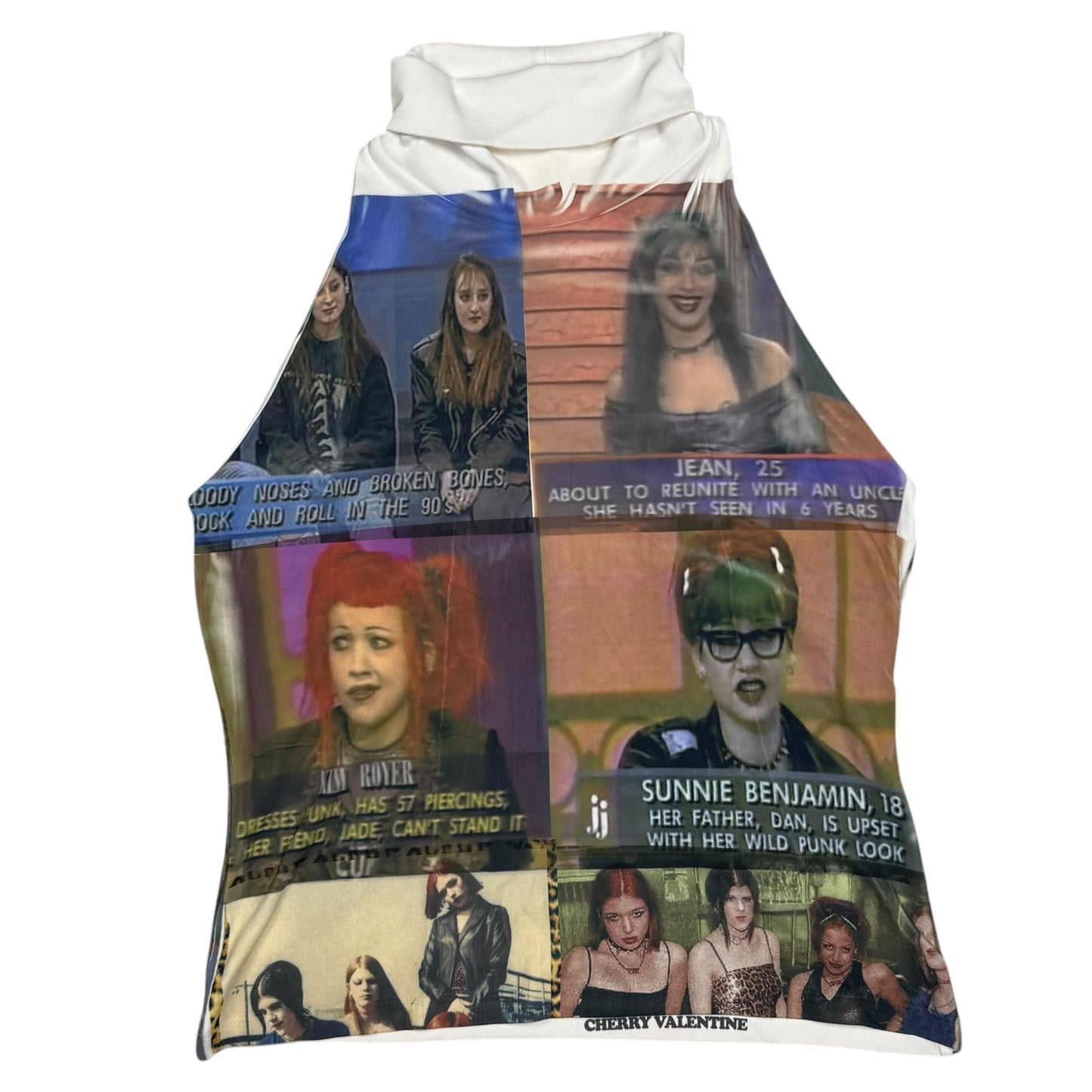 UP YOURS TURTLE NECK TANK - XL