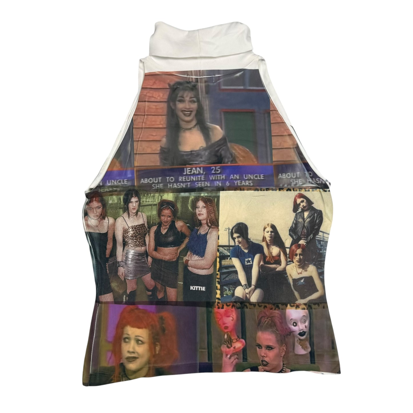 UP YOURS TURTLE NECK TANK - XL