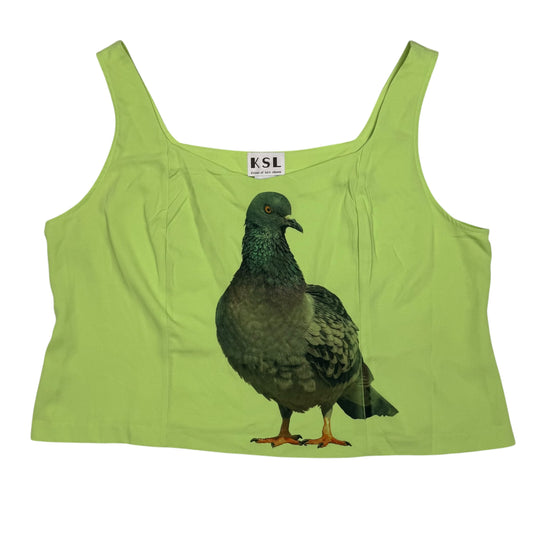 PIGEON GREEN TANK - 2X/3X