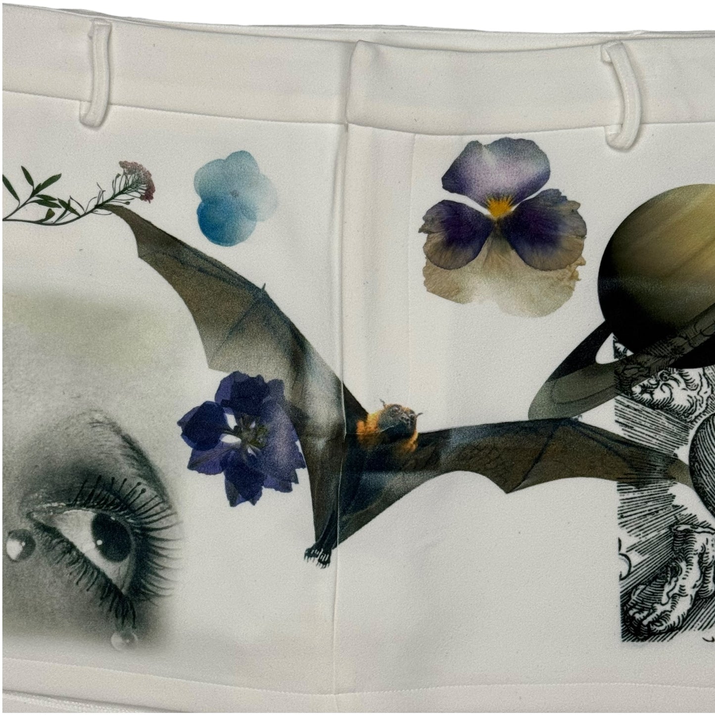 HAUNTED BATS MINI SKIRT - 2XL