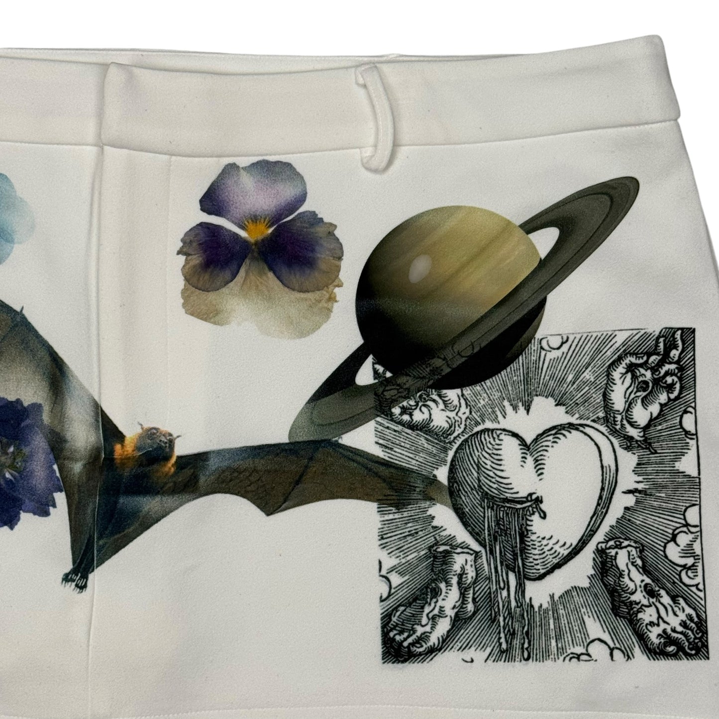 HAUNTED BATS MINI SKIRT - 2XL