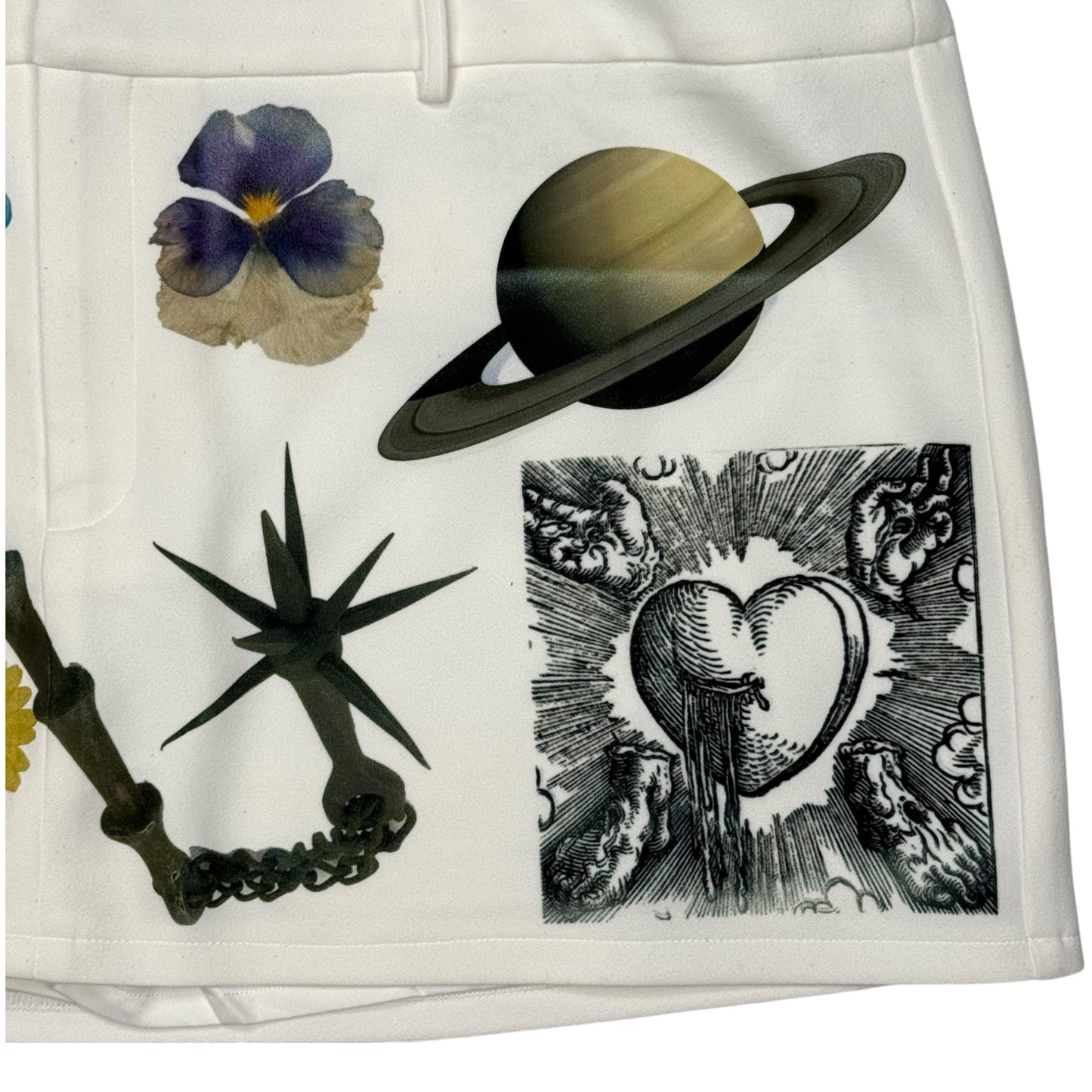 HAUNTED MACE MINI SKIRT - 3XL