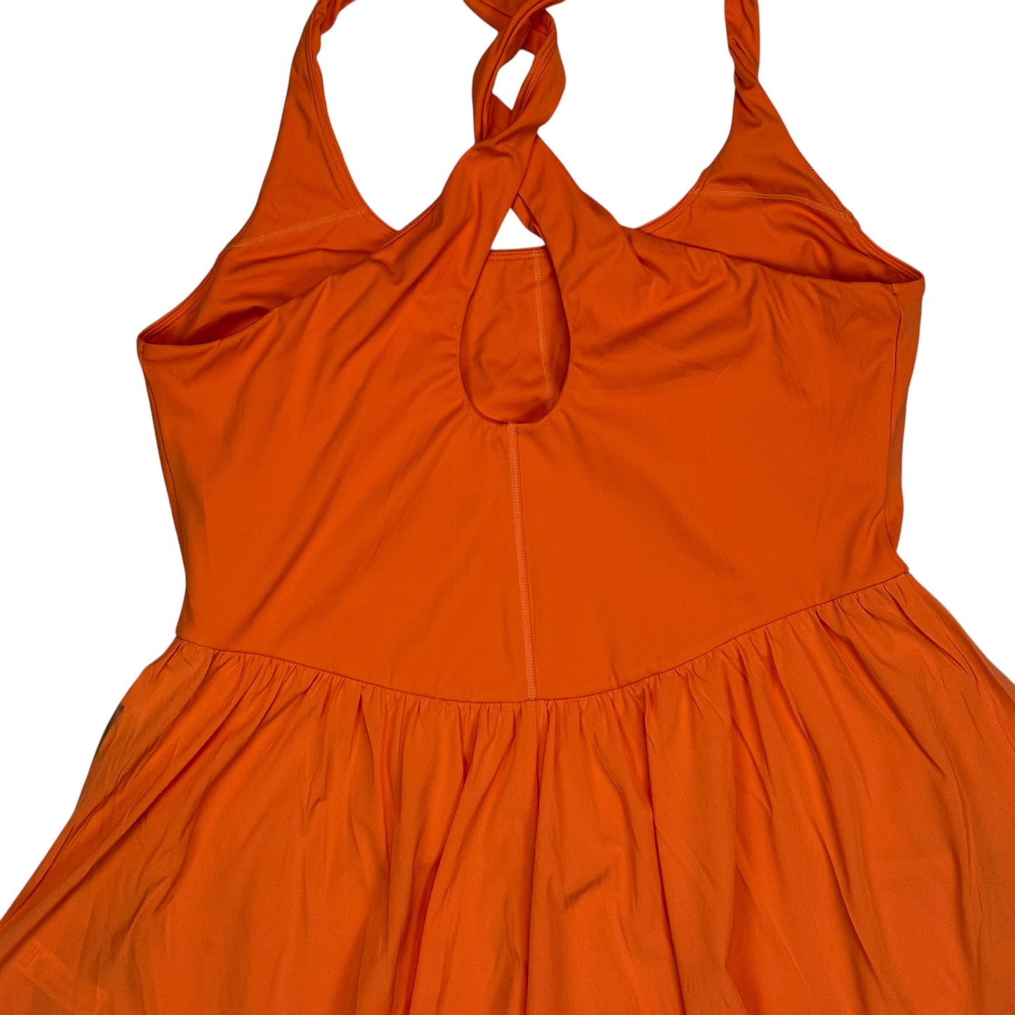 UTOPIA ORANGE FIT & FLARE DRESS - XL