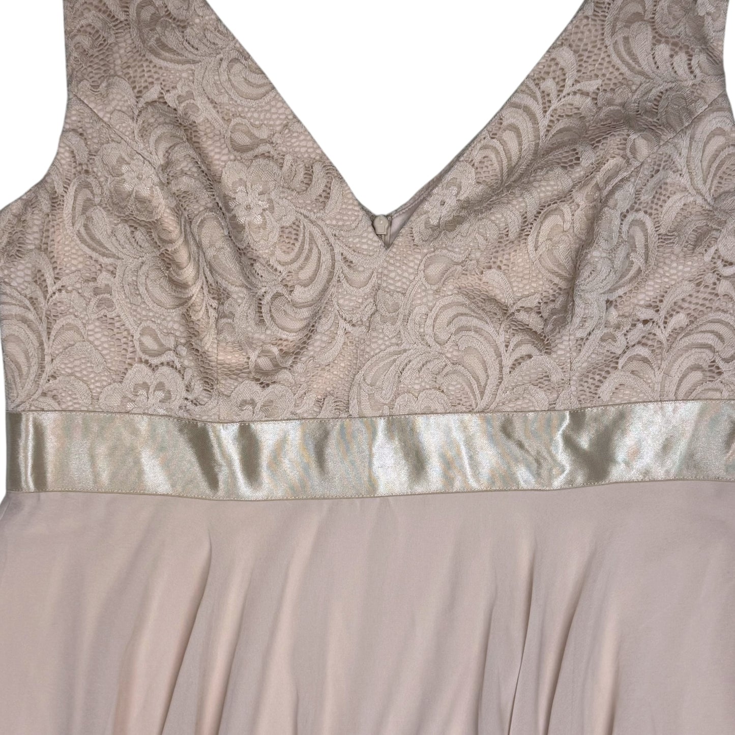 RAT FRIENDS NUDE SLEEVELESS DRESS - 2X