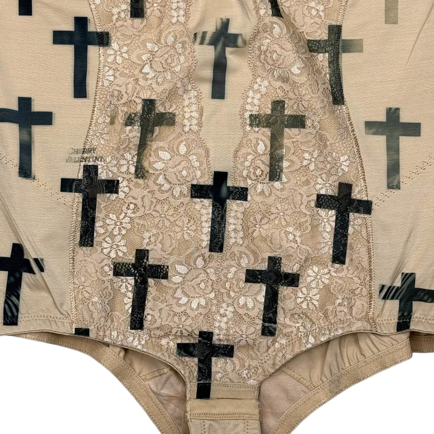 CROSS NUDE BODYSUIT - 40D