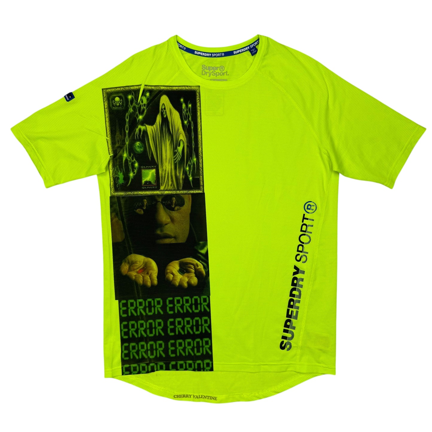 OLDER BRO 2000 NEON GREEN MEN'S SHIRT - L