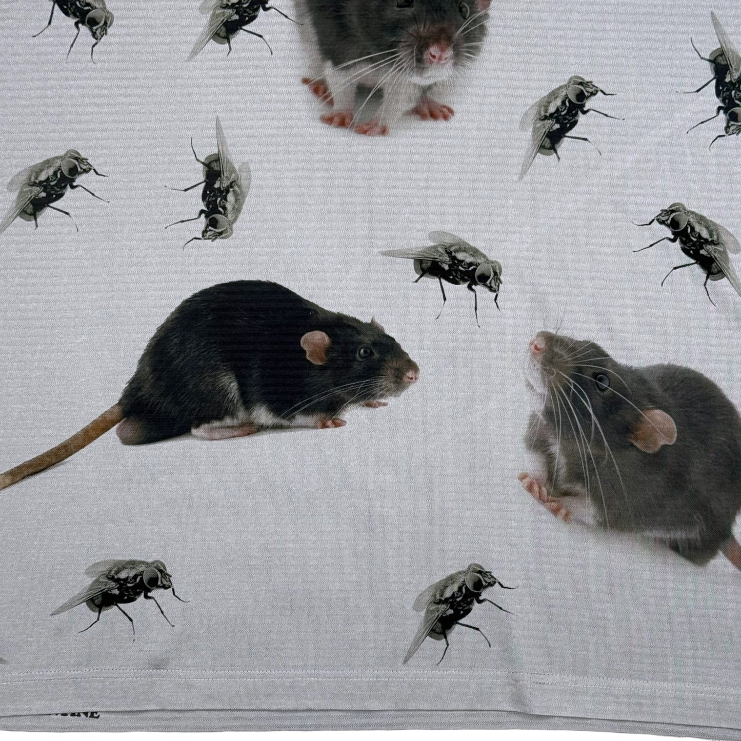 RATS FLY GREY MEN'S SHIRT - 2XL