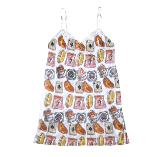 ASHTRAY WHITE LACE DRESS - 3XL