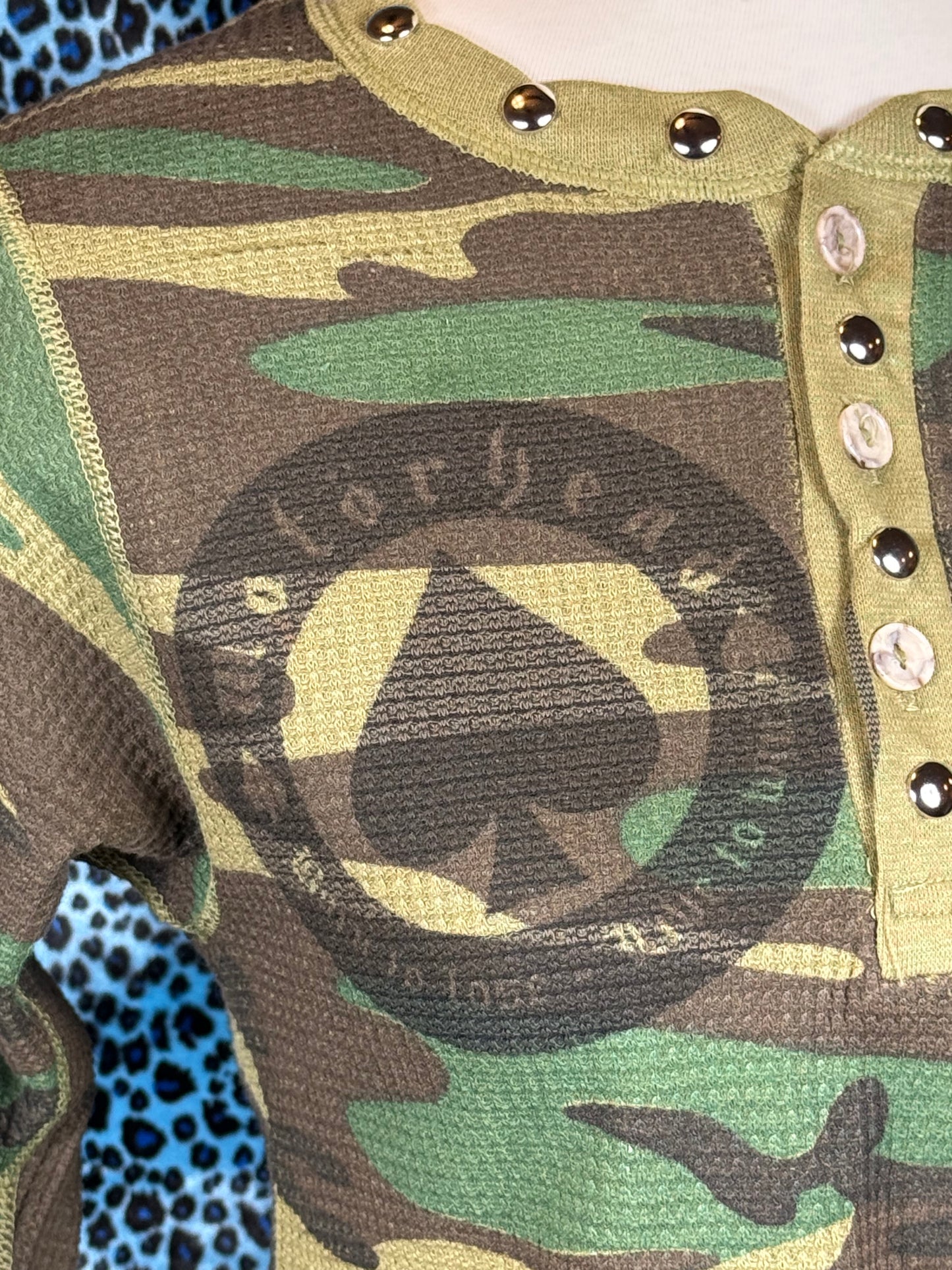 MOTORHEAD CAMO CROPPED THERMAL - M