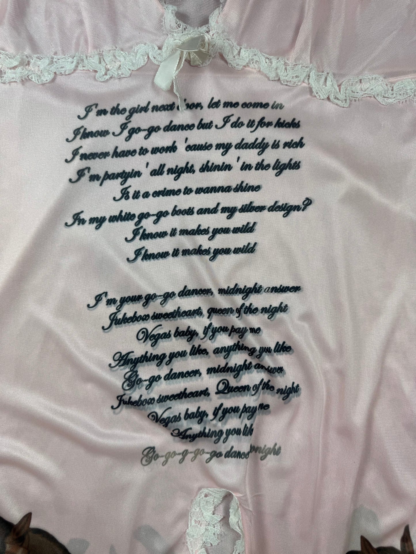 WESTERN DREAM PINK BABYDOLL DRESS - XL