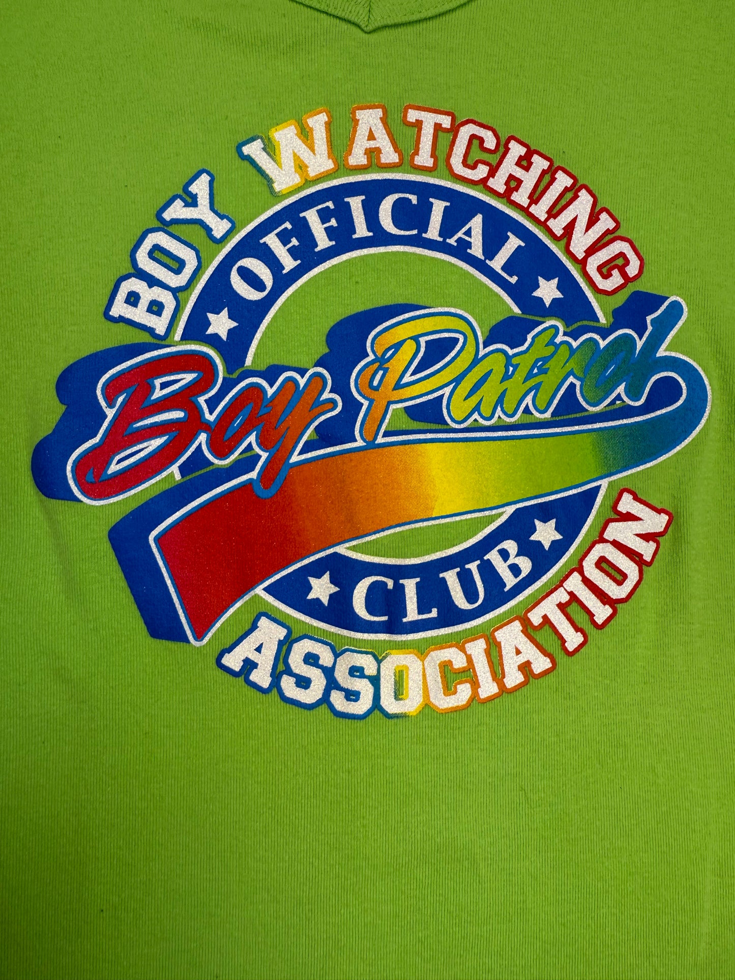 VINTAGE BOY PATROL BABY TEE - M