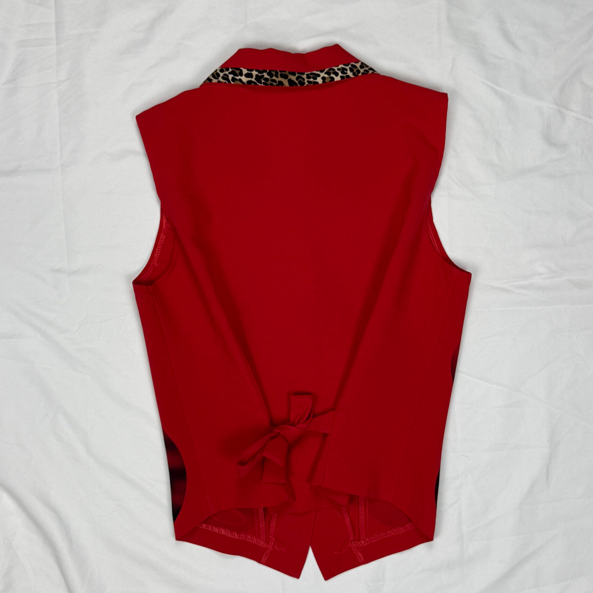RAT CLUB RED LEOPARD SAMPLE TANK - S