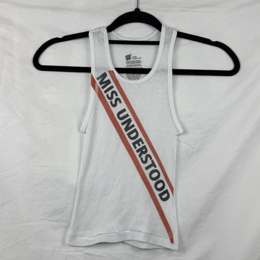 MISS UNDERSTOOD SAMPLE TANK #1  - YOUTH SMALL