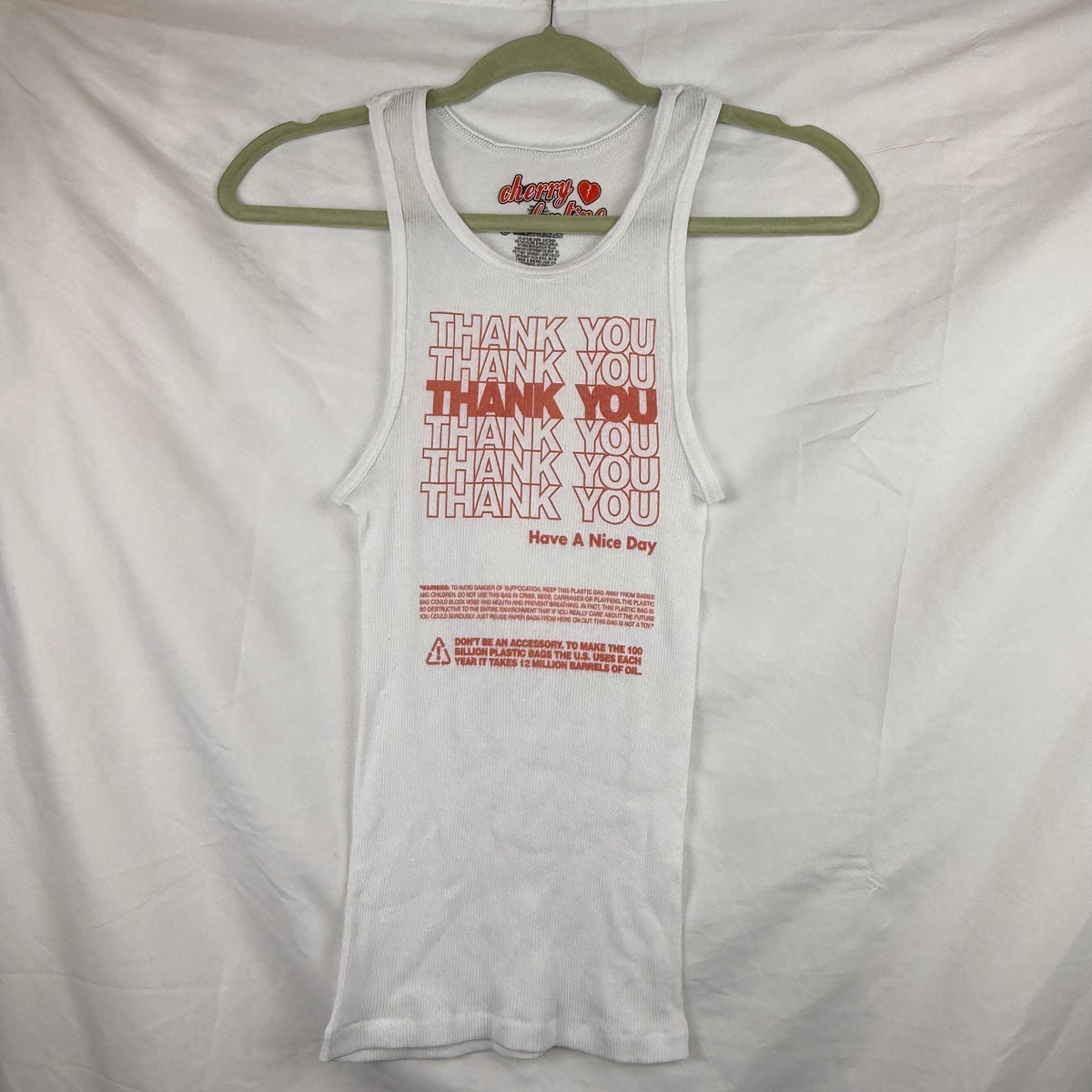 THANK YOU SAMPLE TANK #1  - YOUTH EXTRA LARGE