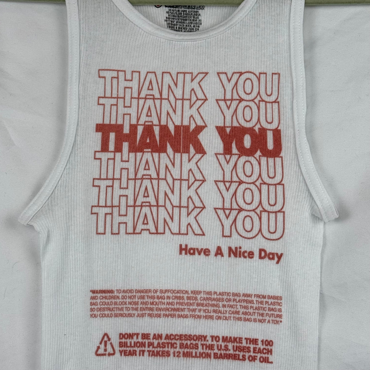 THANK YOU SAMPLE TANK #1  - YOUTH EXTRA LARGE