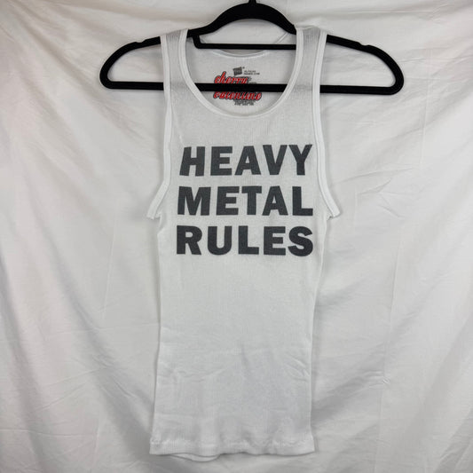 HEAVY METAL RULES SAMPLE TANK #1  - YOUTH EXTRA LARGE