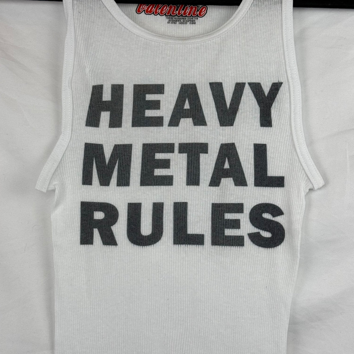 HEAVY METAL RULES SAMPLE TANK #1  - YOUTH EXTRA LARGE