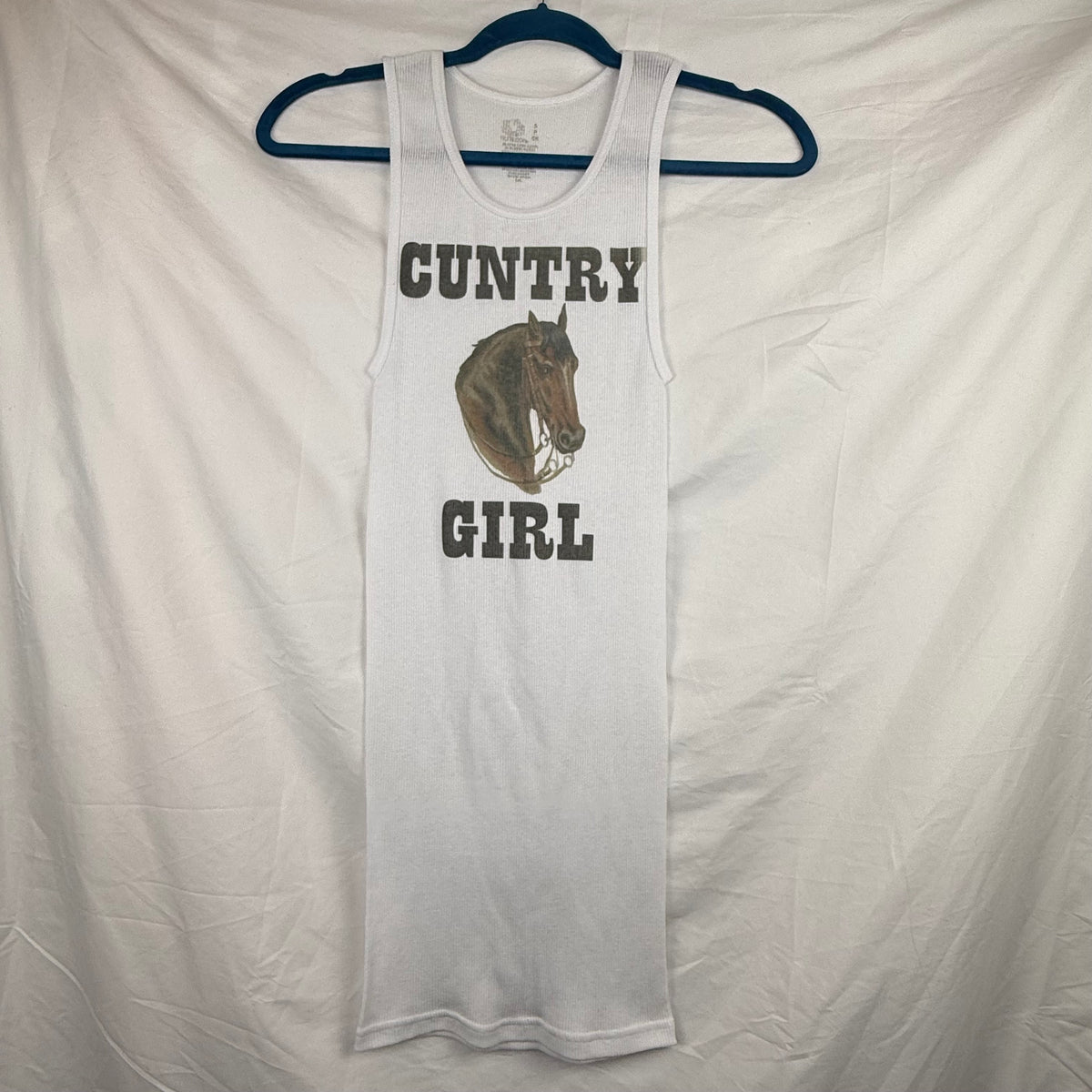 CUNTRY GIRL SAMPLE TANK #1  - ADULT SMALL