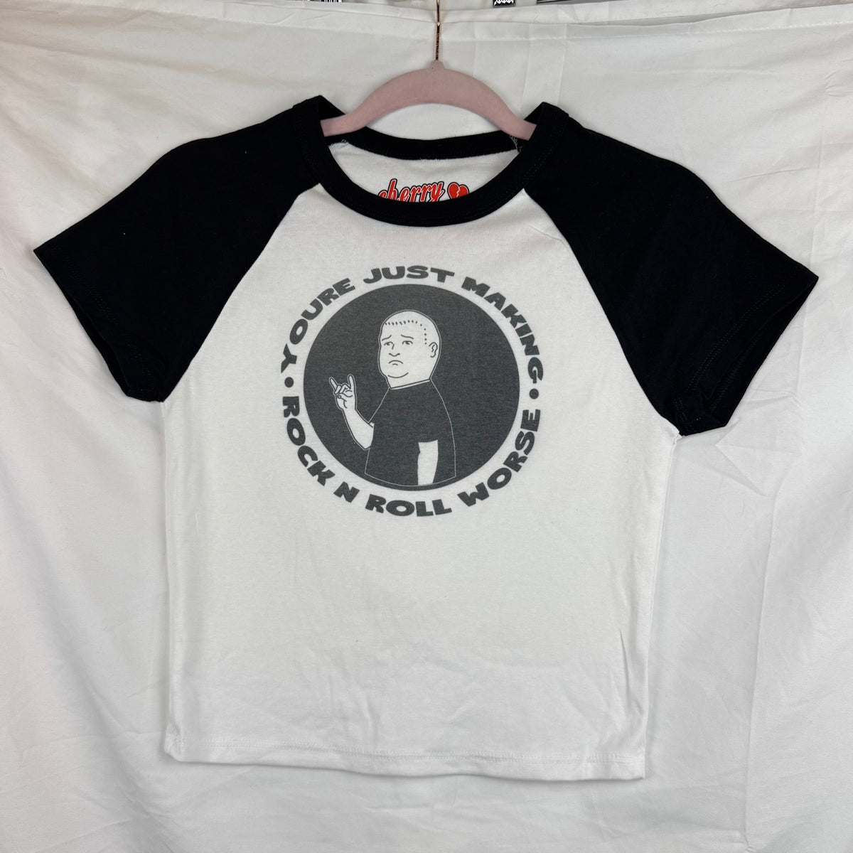 BOBBY HILL BABY BASEBALL TEE SAMPLE - M