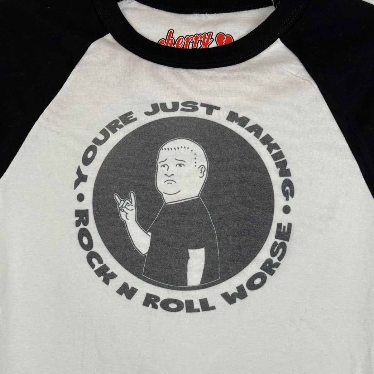 BOBBY HILL BABY BASEBALL TEE SAMPLE - M