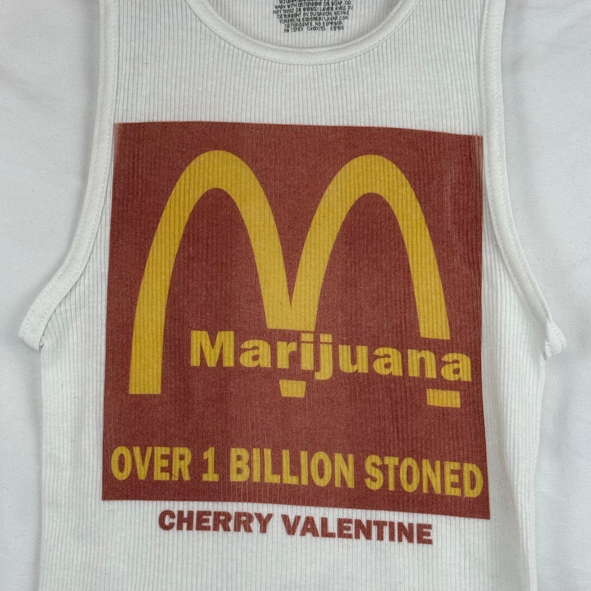 MCMARIJUANA SAMPLE TANK #1  - YOUTH EXTRA LARGE