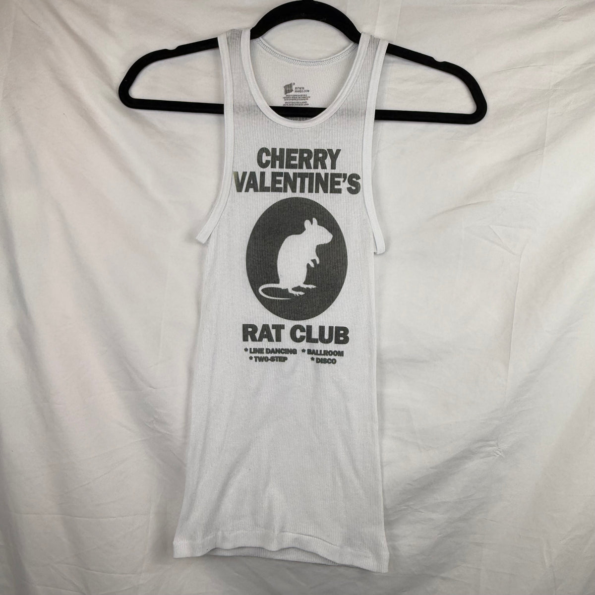 CHERRY VALENTINE RAT CLUB SAMPLE TANK #1  - YOUTH EXTRA LARGE