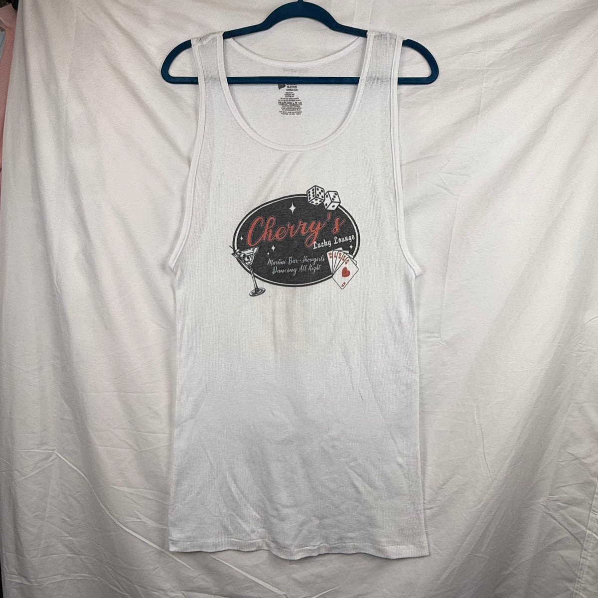 CHERRY'S LUCKY LOUNGE SAMPLE TANK #1 - ADULT 2XL