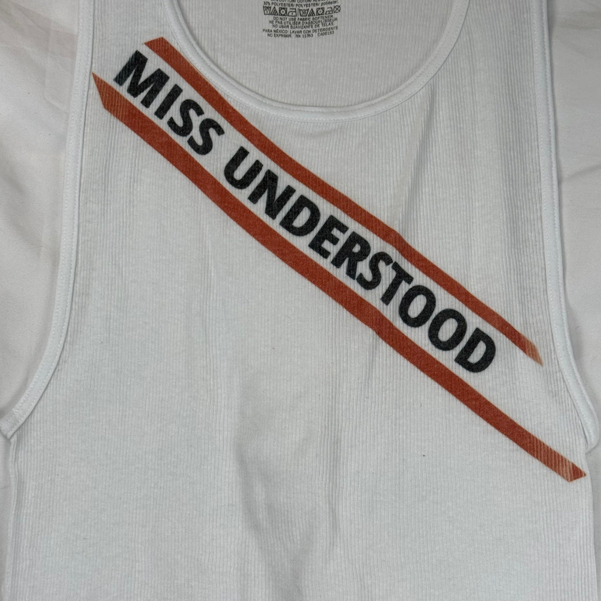 MISS UNDERSTOOD SAMPLE TANK #1 - ADULT 2XL