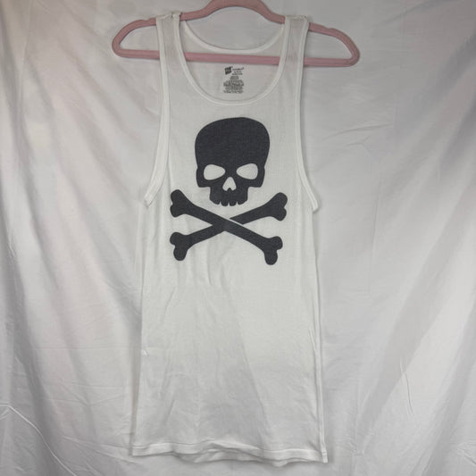 SKULL AND BONES SAMPLE TANK #1 - ADULT EXTRA LARGE