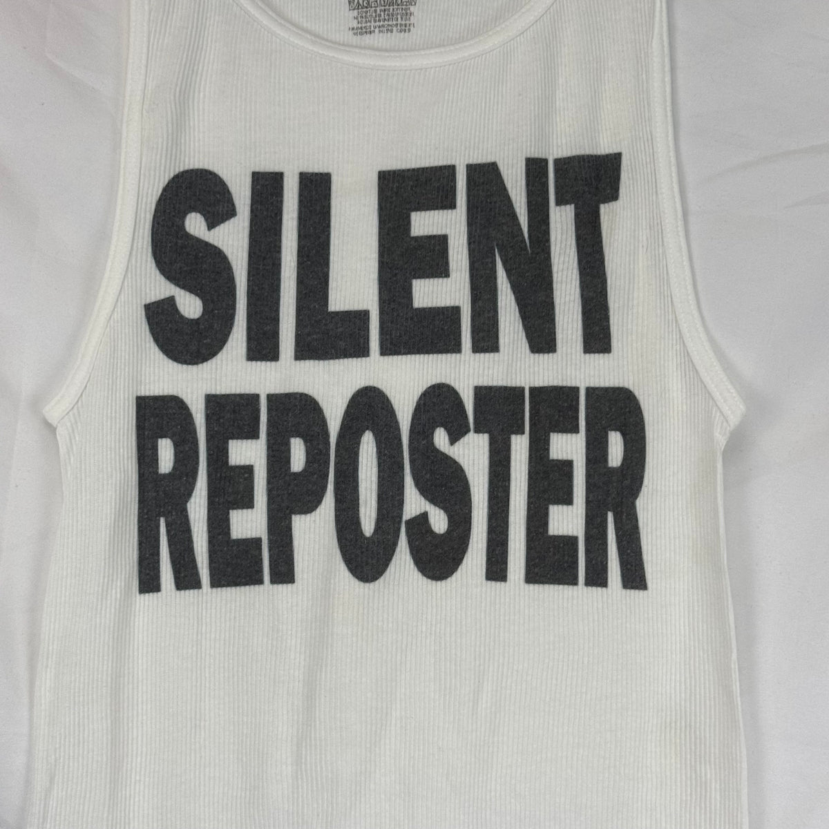 SILENT REPOSTER SAMPLE TANK #1  - ADULT 2XL