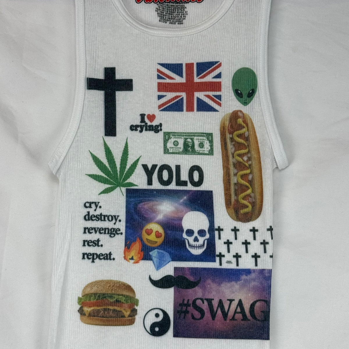 2012 SAMPLE TANK #1 = YOUTH EXTRA LARGE