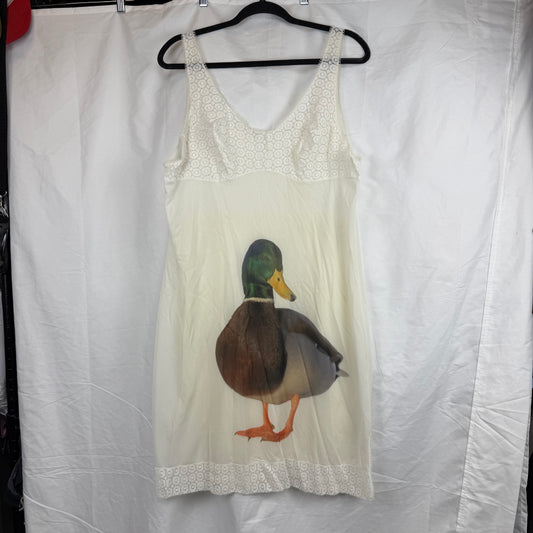 DUCK SAMPLE DRESS - L