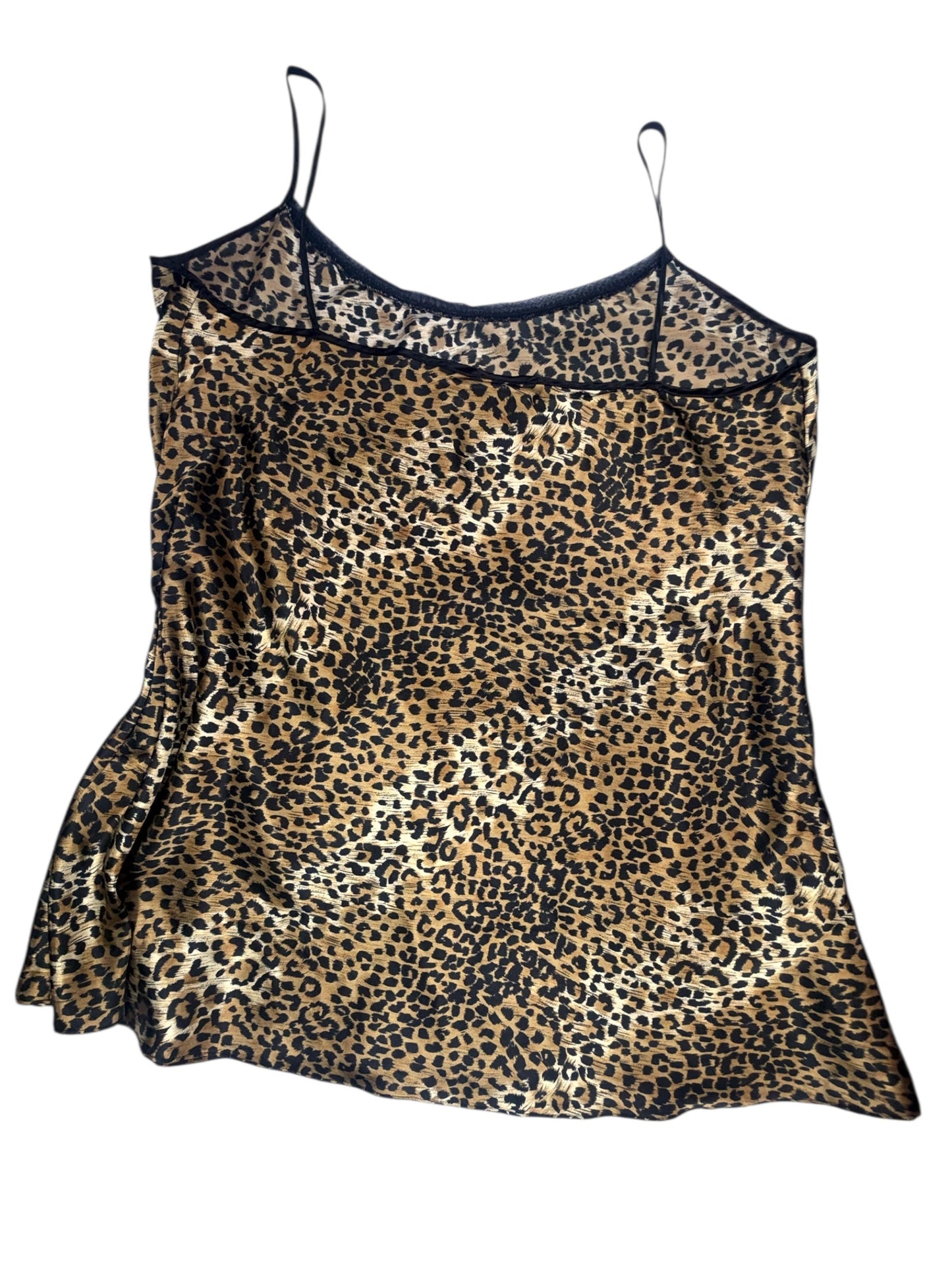 VINTAGE LEOPARD SLIP DRESS - 3X