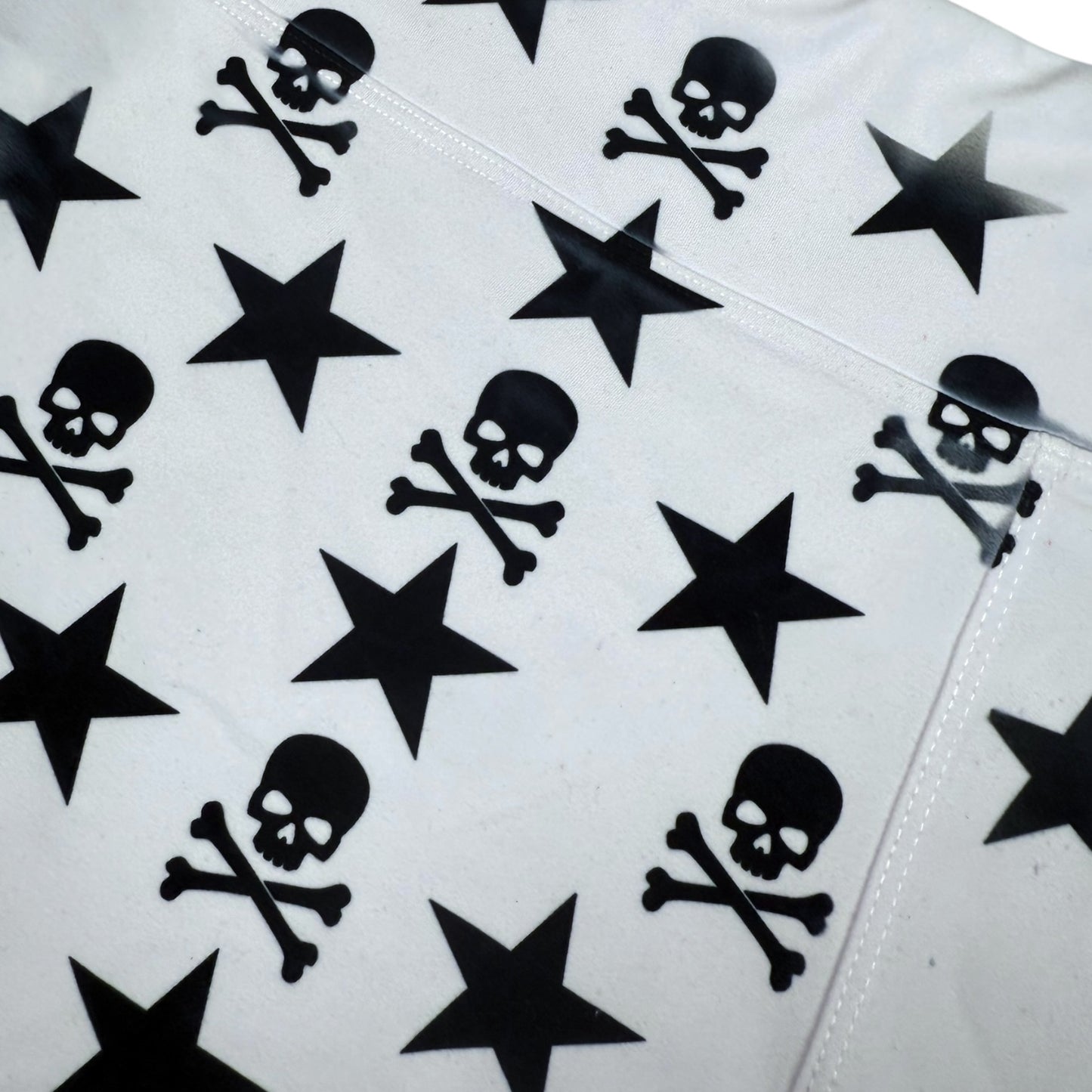 STAR SKULL YOGA SHORTS SAMPLE - XL