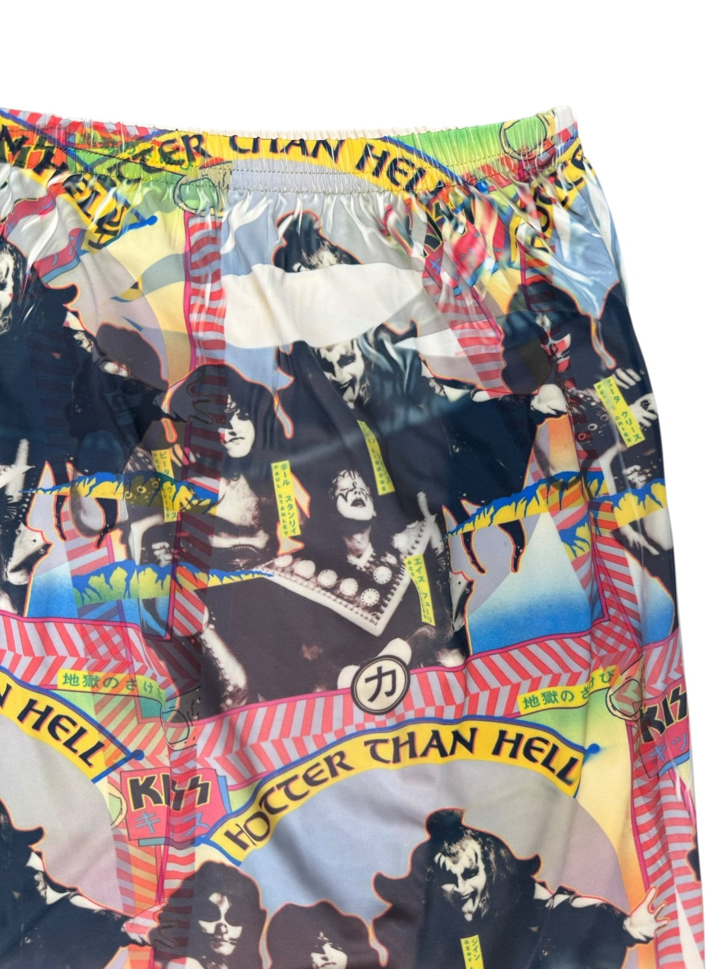 KISS HOTTER THAN HELL SKIRT  - XL
