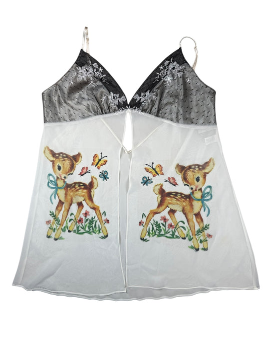 DEAR DIARY WHITE TANK - XL/1X