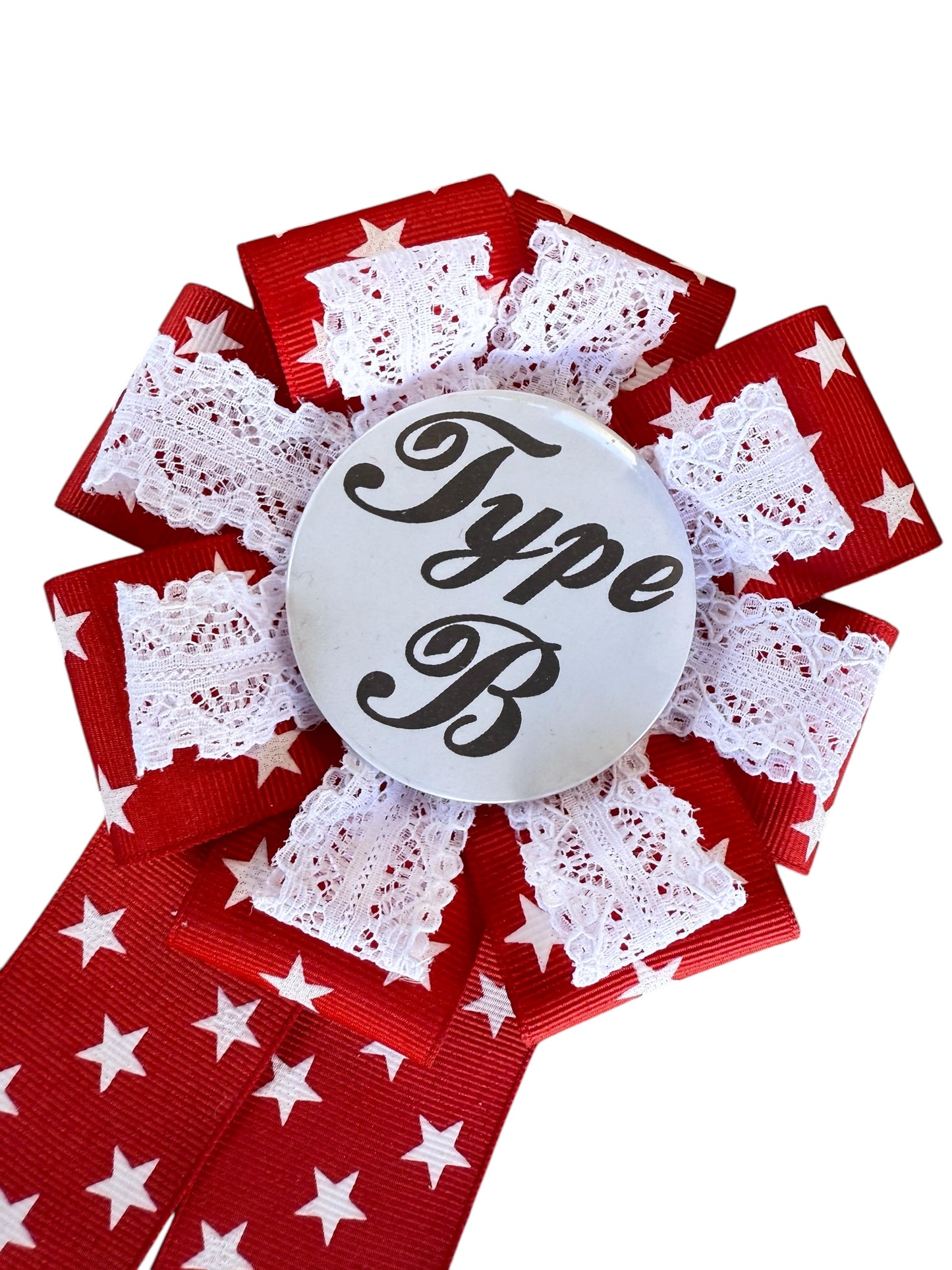 TYPE B RED PRIZE RIBBON