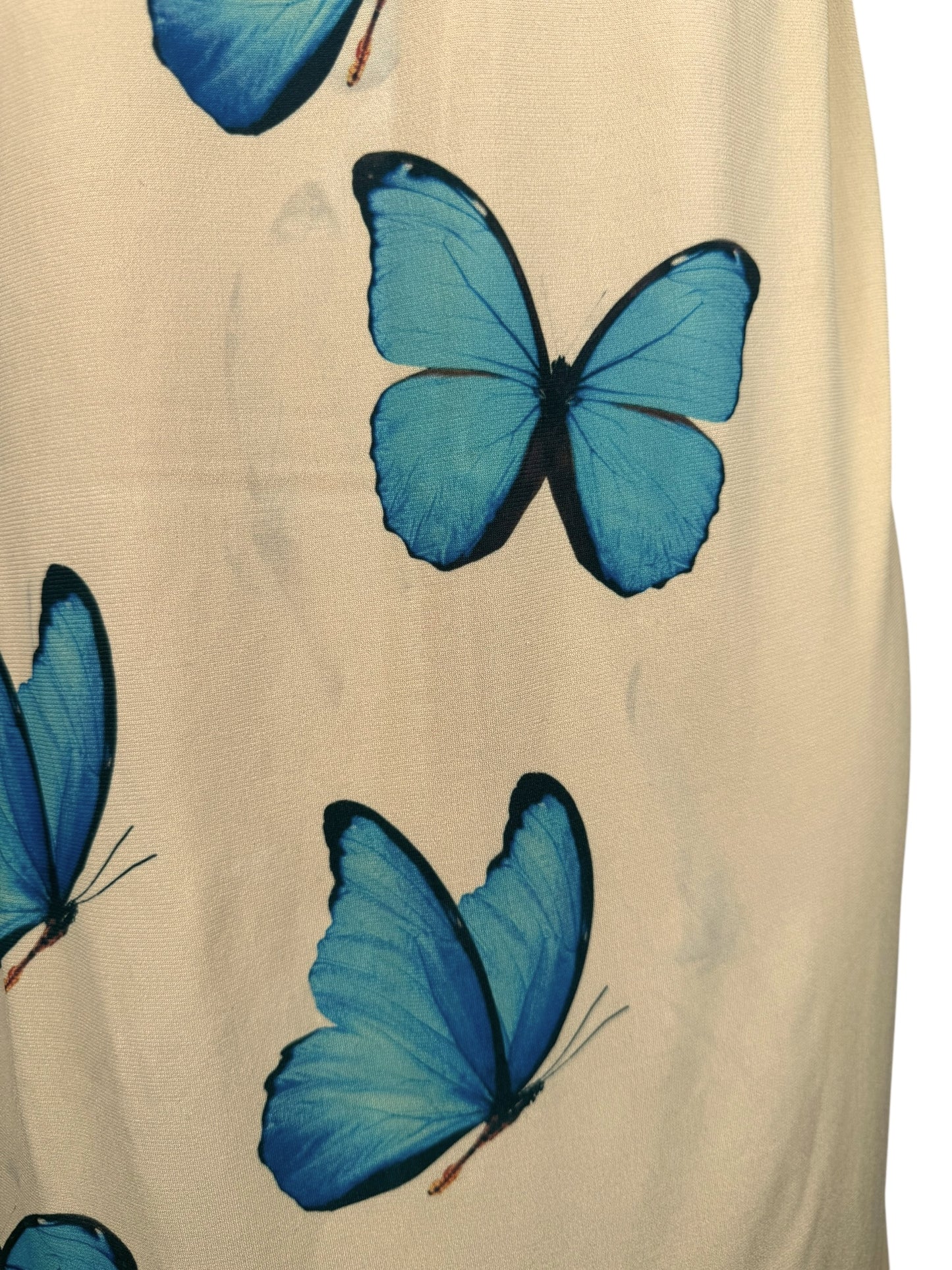 BUTTERFLY BLUE DRESS - L