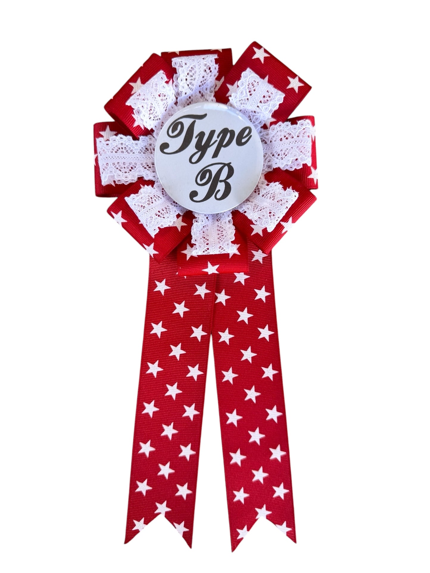 TYPE B RED PRIZE RIBBON