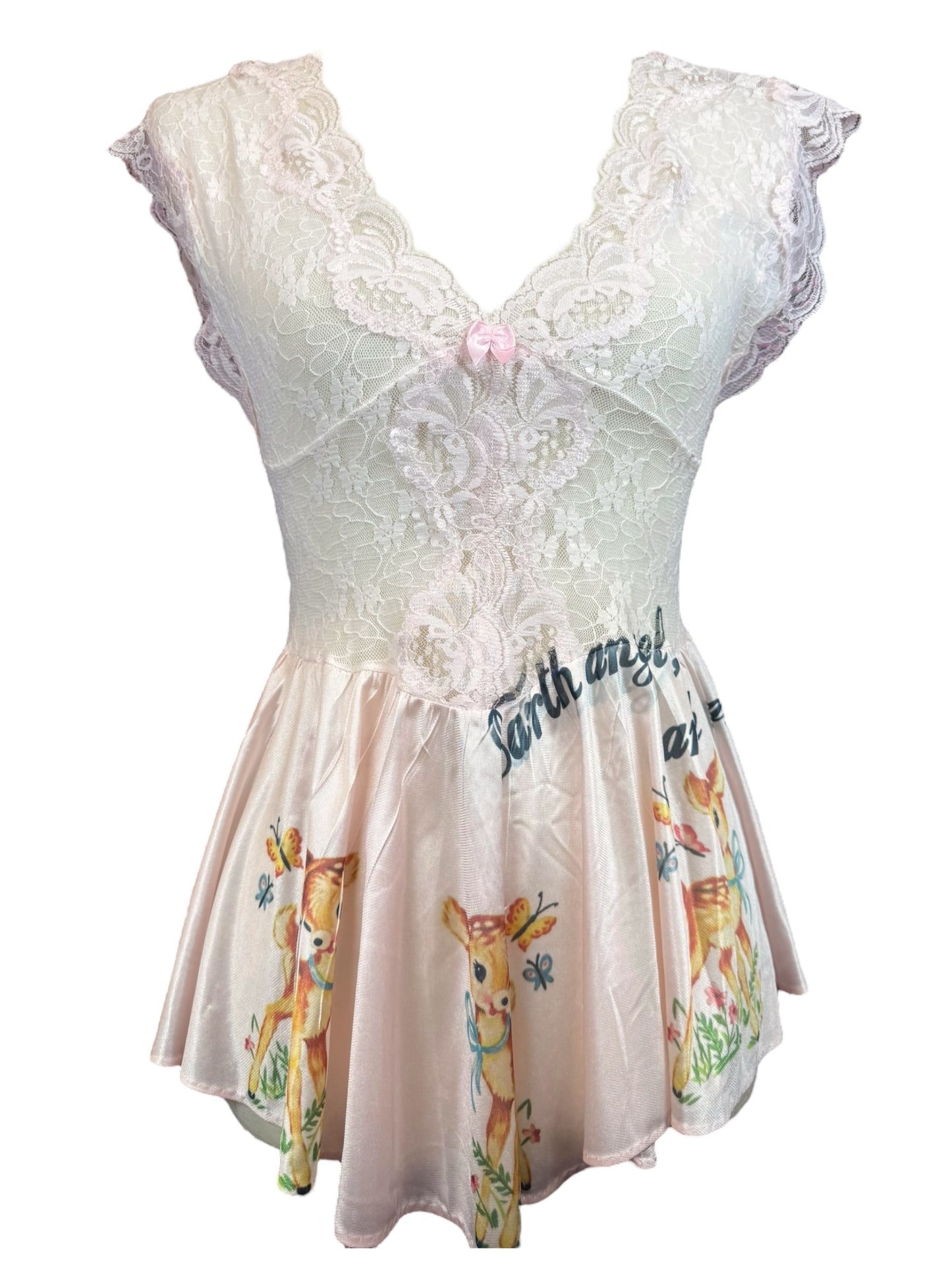 EARTH ANGEL PINK TOP - M