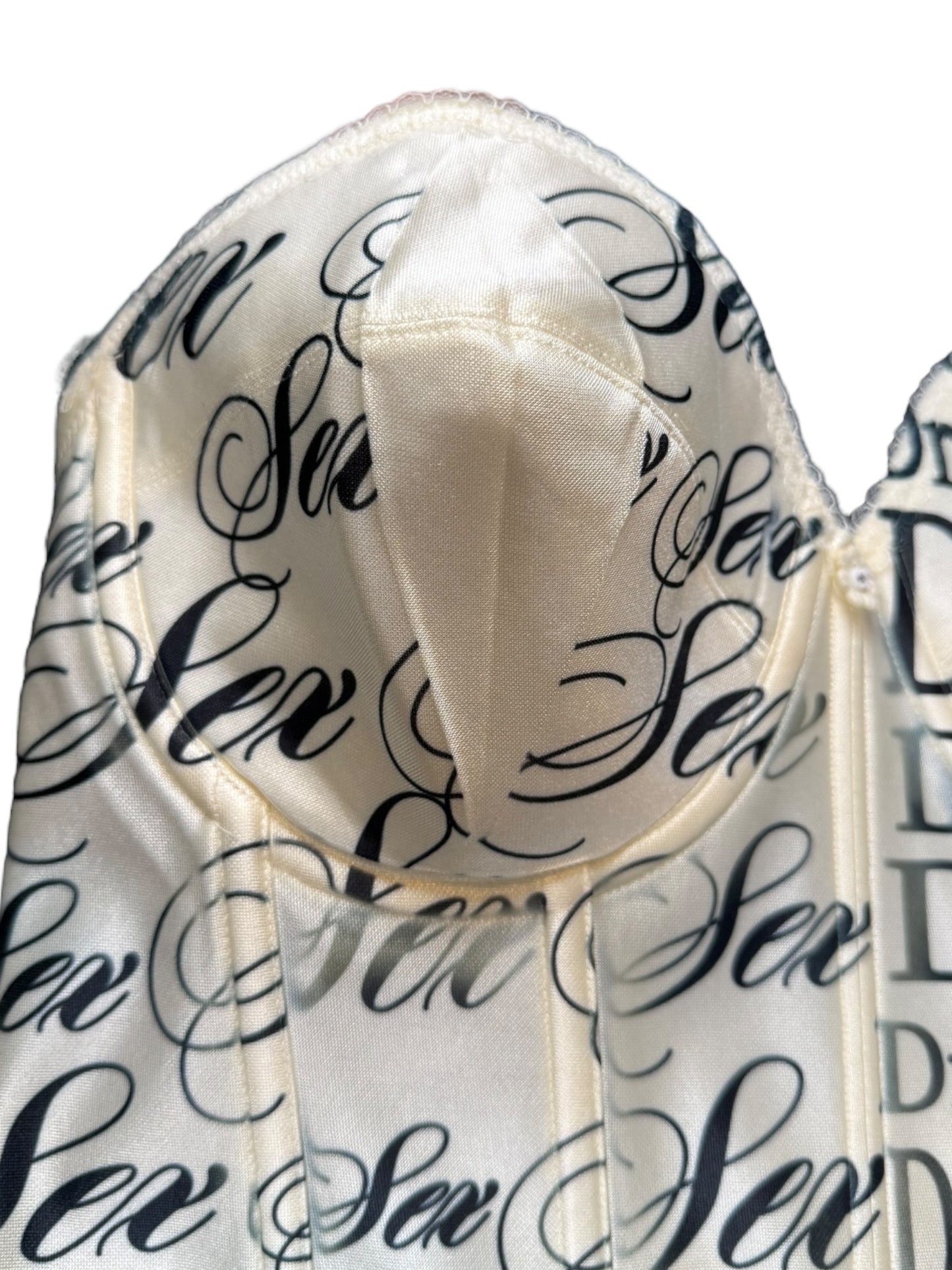 SEX DRUGS ROCK AND ROLL BUSTIER - M